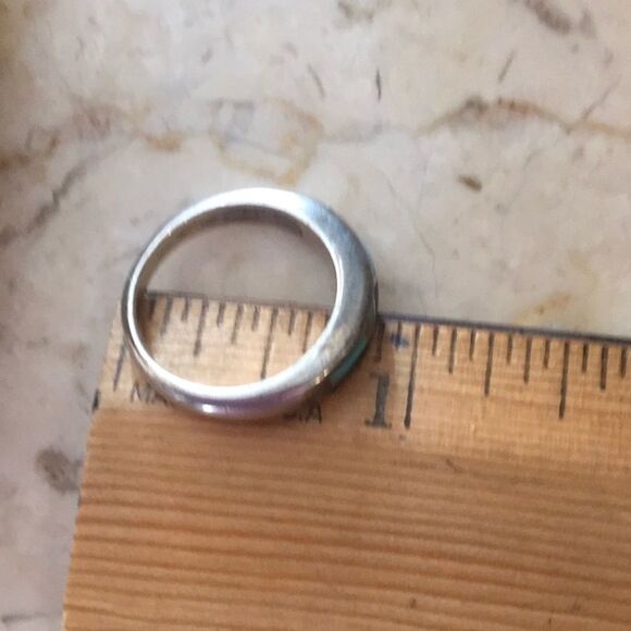 Southwest Silver & Gem Ring - Picture 5 of 6